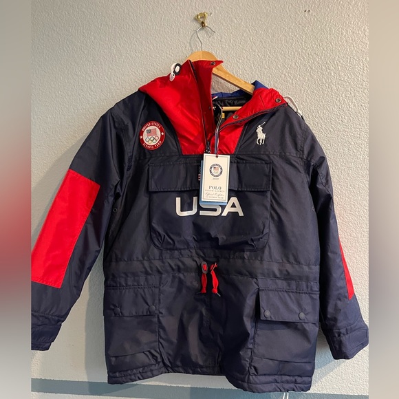 NWT Collective Polo Ralph Lauren x Team USA. Opening Ceremony Anorak - Picture 8 of 11